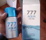 VEO NEGOCIO MAS EFECTIVO. LOCION 777 AQUA FOR MEN