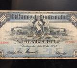 Billetes Antiguos Guatemala