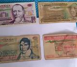 Preciosos Billetes Guatemaltecos!!!