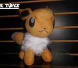 POKEMON, EEVEE, PELUCHE, ORIGINAL, 10 PULGADAS, DE COLECCION!!!