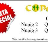 OFERTA DE NUPING 2 Y NUPING 3 PARA CONCENTRADO DE CERDO