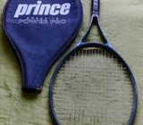 Raqueta de tenis con estuche Prince graphite power pro aerodinamic cel