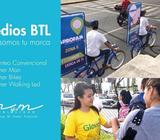 *MyM Publicidad. BTL: Volanteo Profesional, Activaciones de Marca, Publicidad con Bicicletas y Rótul