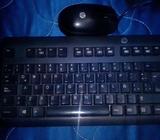 Combo Teclado Y Mause Usb Hp Originales