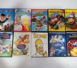 Vendo o cambio peliculas en DVD originales, astro boy, jorge el curioso, los simpson, scooby doo, os