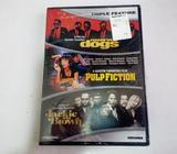 Quentin Tarantino, trilogia de peliculas en dvd, originales, nuevo sellado! Reservoir Dogs, Pulp Fic