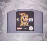 Juego Conkers Bad Fur Day Nintendo 64