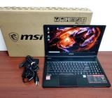 MSI G63 STEALTH nVIDIA GTX 1060 6GB Intel Core i7 Octava Gen 16GB RAM SSD