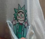 Playera Manga Larga de Rick & Morty